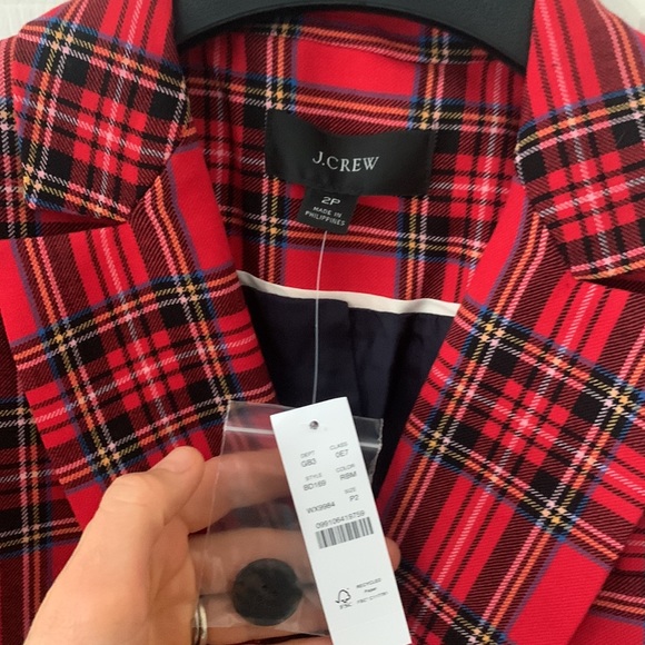 J crew tartan plaid blazer (sold out in store) - Picture 3 of 3